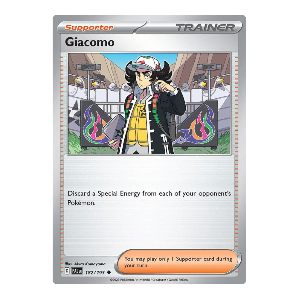 SV02: Paldea Evolved (PAL) - Giacomo (#182/193) (Near Mint)