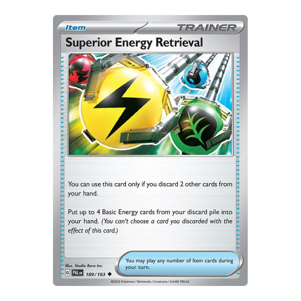SV02: Paldea Evolved (PAL) - Superior Energy Retrieval 189 193 (#189/193)