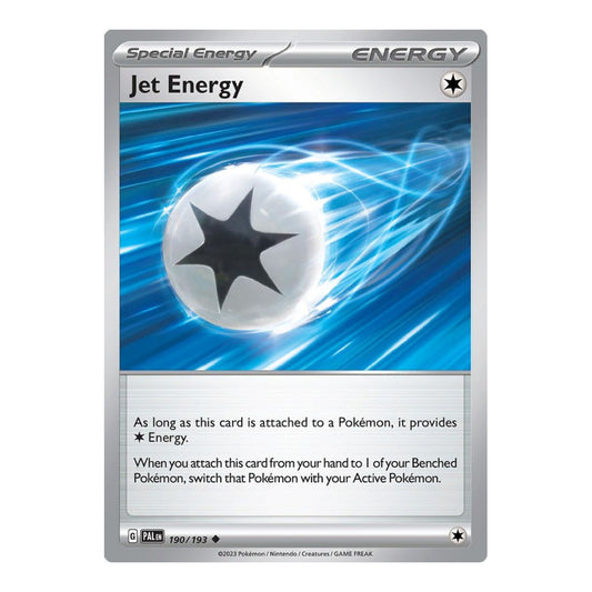 SV02: Paldea Evolved (PAL) - Jet Energy (#190/193) (Near Mint)
