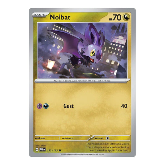 SV02: Paldea Evolved (PAL) - Noibat (#152/193) (Near Mint)