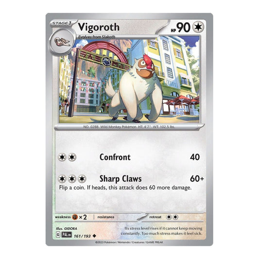 SV02: Paldea Evolved (PAL) - Vigoroth (#161/193) (Near Mint)