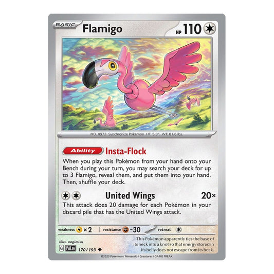 SV02: Paldea Evolved (PAL) - Flamigo (#170/193) (Near Mint)