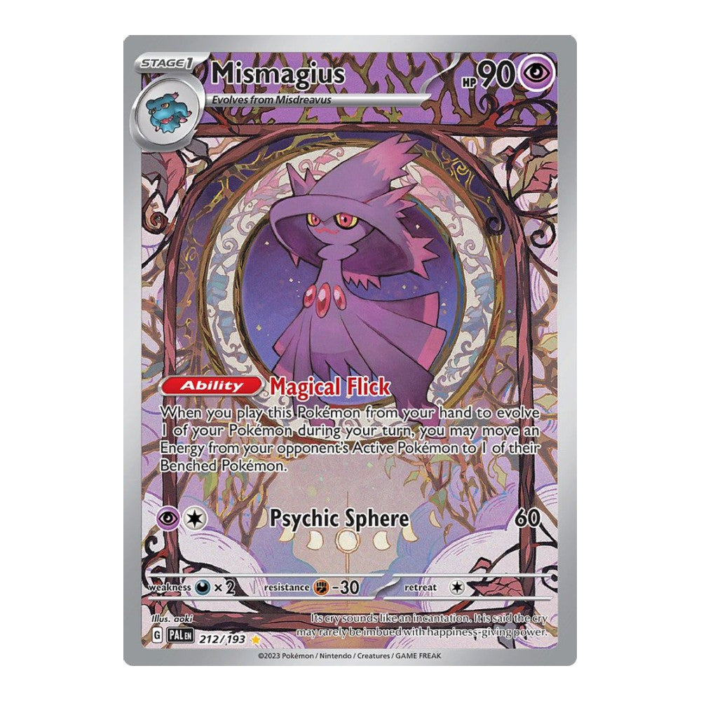 SV02: Paldea Evolved (PAL) - Mismagius 212 193 (#212/193) (Lightly Played)
