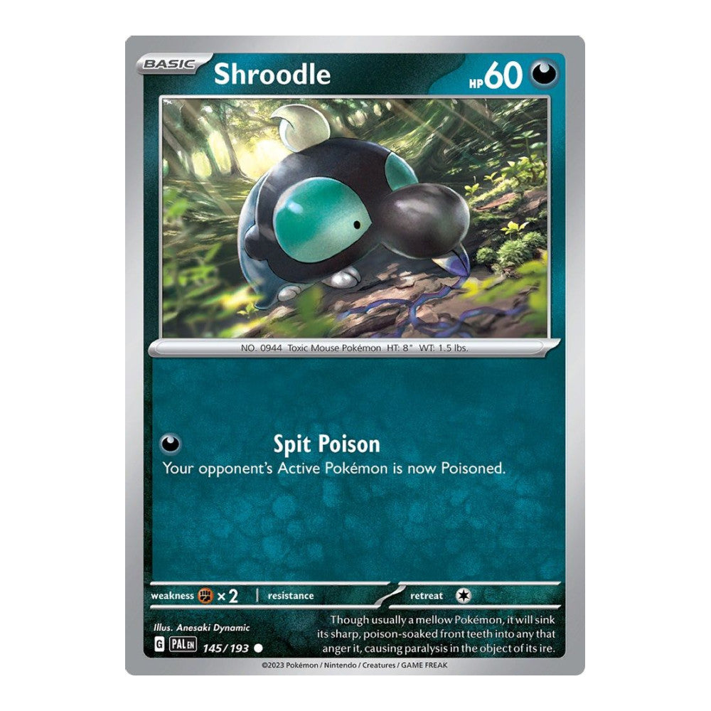 SV02: Paldea Evolved (PAL) - Shroodle 145 193 (#145/193) (Near Mint)