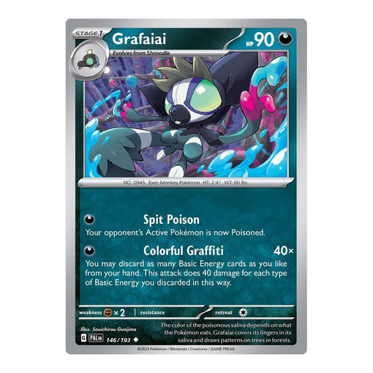 SV02: Paldea Evolved (PAL) - Grafaiai (#146/193) (Near Mint)