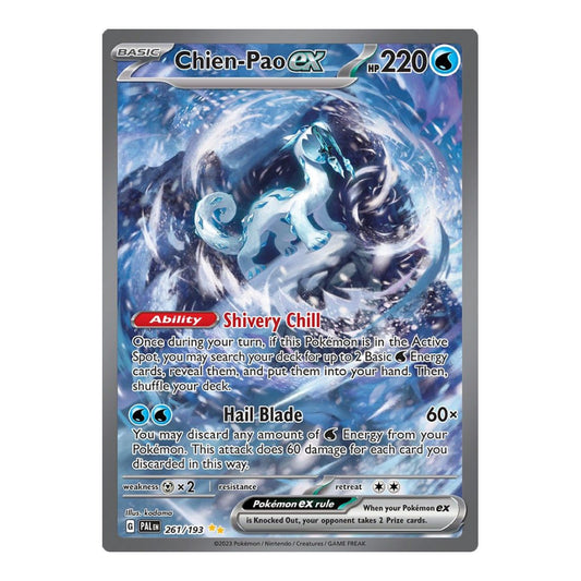 SV02: Paldea Evolved (PAL) - Chien Pao ex 261 193 (#261/193) (Near Mint)