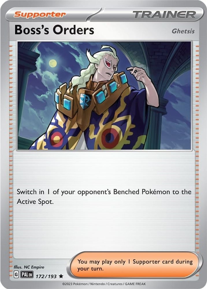 Deck Exclusives (PR) - Boss's Orders - 172/193 (#172/193, Rare) ()