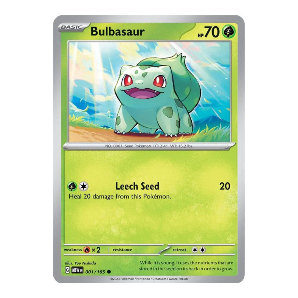 SV: Scarlet & Violet 151 (MEW) - Bulbasaur 001 165 (#001/165)