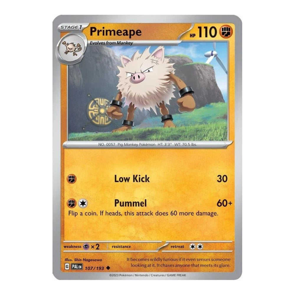 Miscellaneous Cards & Products (MCAP) - Primeape - 107/193 (Cosmos Holo) (#107/193) (Near Mint)