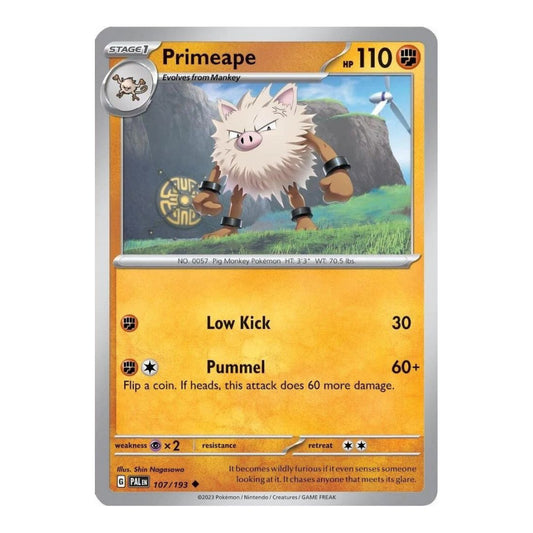 Miscellaneous Cards & Products (MCAP) - Primeape - 107/193 (Cosmos Holo) (#107/193) (Near Mint)
