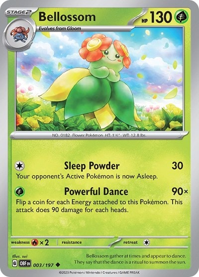 SV03: Obsidian Flames (OBF) - Bellossom