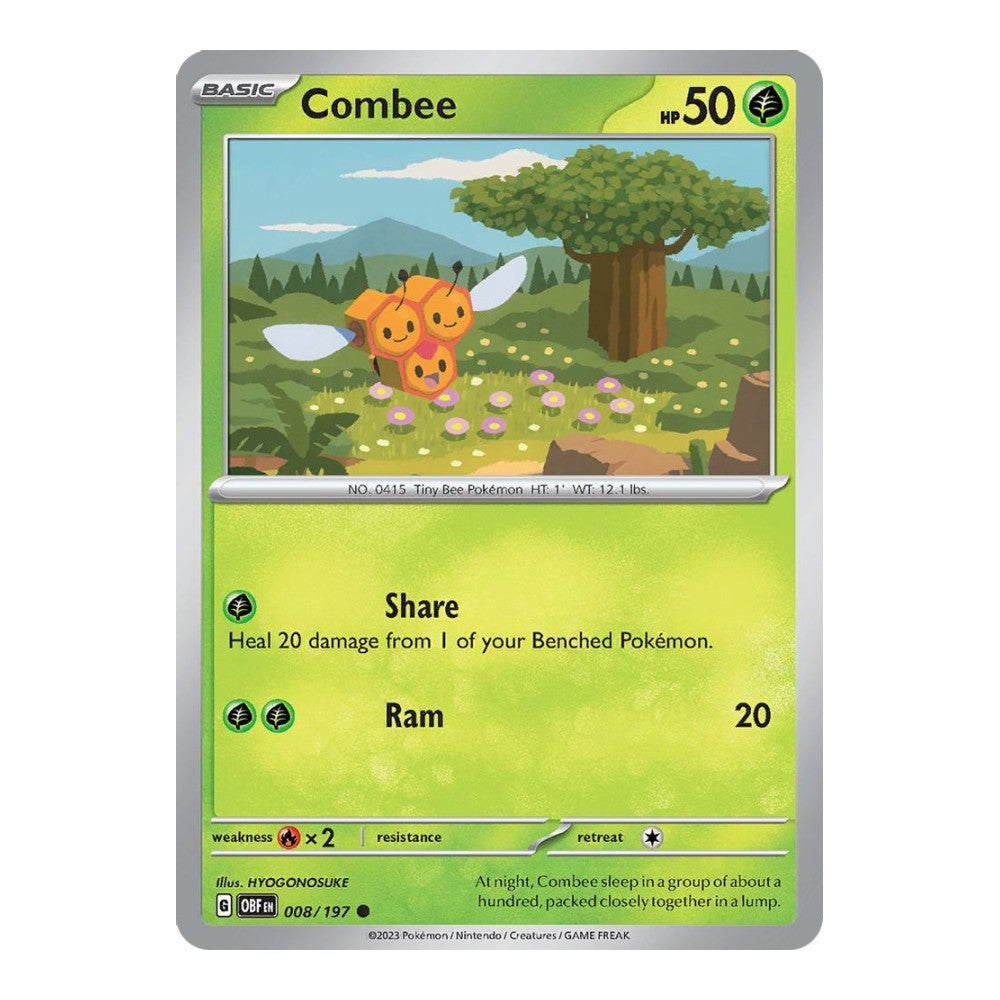 SV03: Obsidian Flames (OBF) - Combee (#008/197) (Near Mint)