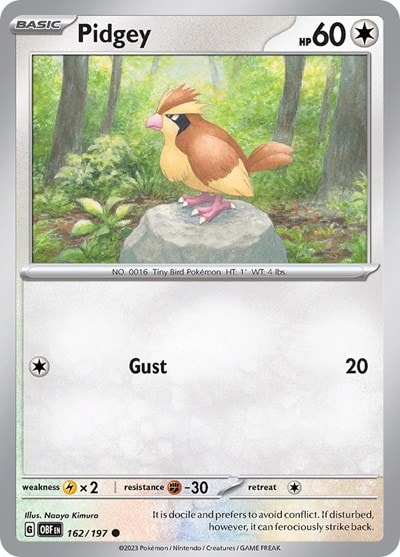 SV03: Obsidian Flames (OBF) - Pidgey