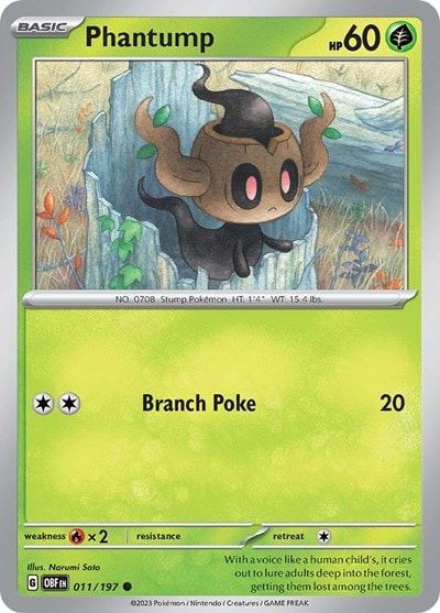 SV03: Obsidian Flames (OBF) - Phantump