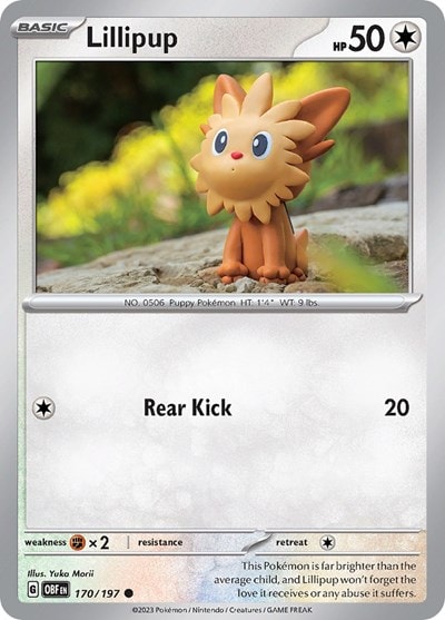 SV03: Obsidian Flames (OBF) - Lillipup