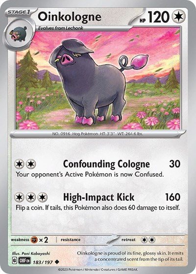 SV03: Obsidian Flames (OBF) - Oinkologne - 183/197 (#183/197, Uncommon) ()