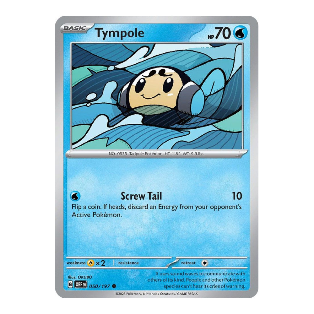SV03: Obsidian Flames (OBF) - Tympole (#050/197) (Near Mint)