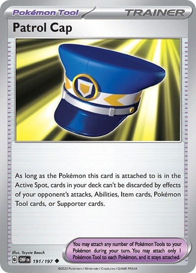 SV03: Obsidian Flames (OBF) - Patrol Cap