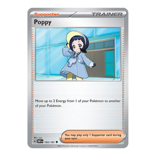 SV03: Obsidian Flames (OBF) - Poppy (#193/197) (Near Mint)