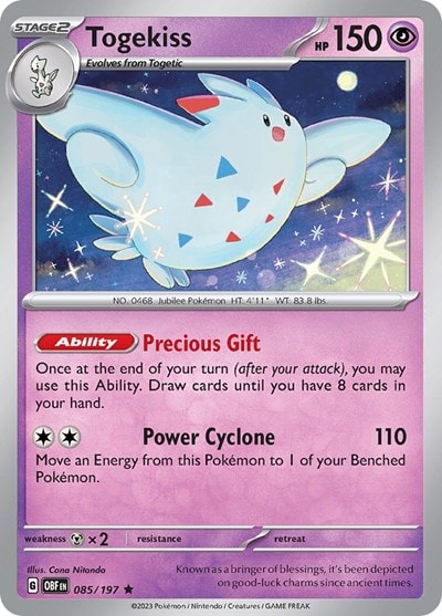 SV03: Obsidian Flames (OBF) - Togekiss