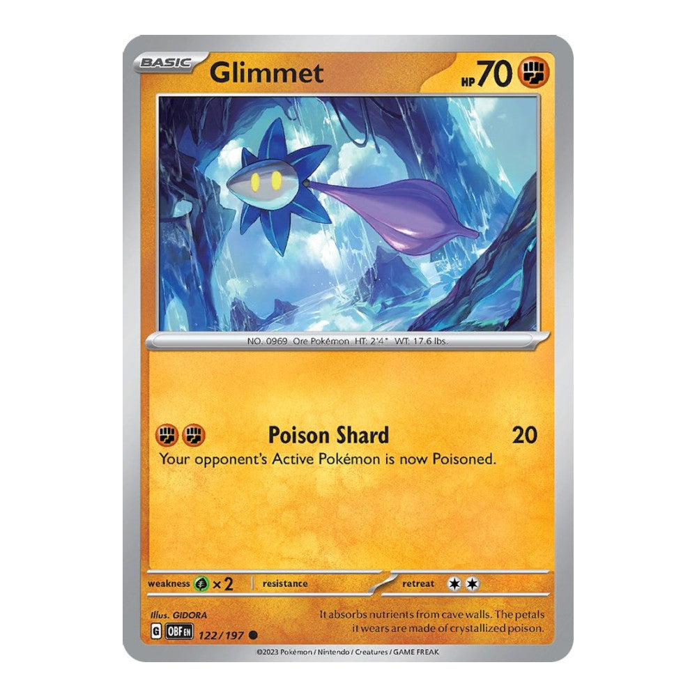 SV03: Obsidian Flames (OBF) - Glimmet 122 197 (#122/197) (Near Mint)