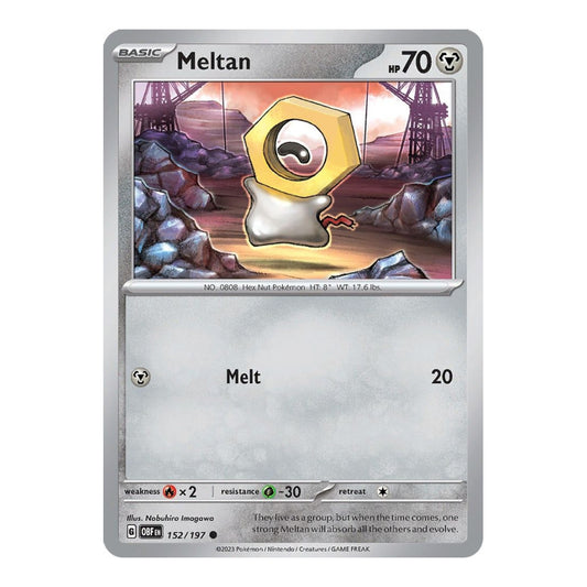 SV03: Obsidian Flames (OBF) - Meltan (#152/197) (Near Mint)