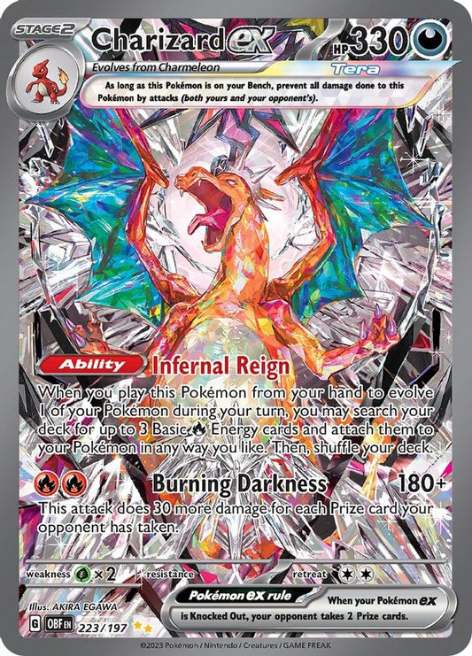 SV03: Obsidian Flames (OBF) - Charizard ex - 223/197 (#223/197, Special Illustration Rare) ()