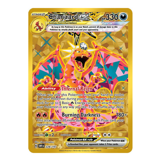SV03: Obsidian Flames (OBF) - Charizard ex 228 197 (#228/197) (Near Mint)