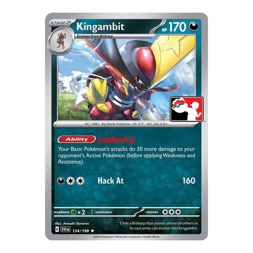 Prize Pack Series Cards () - Kingambit - 134/198 (#134/198) (Near Mint)