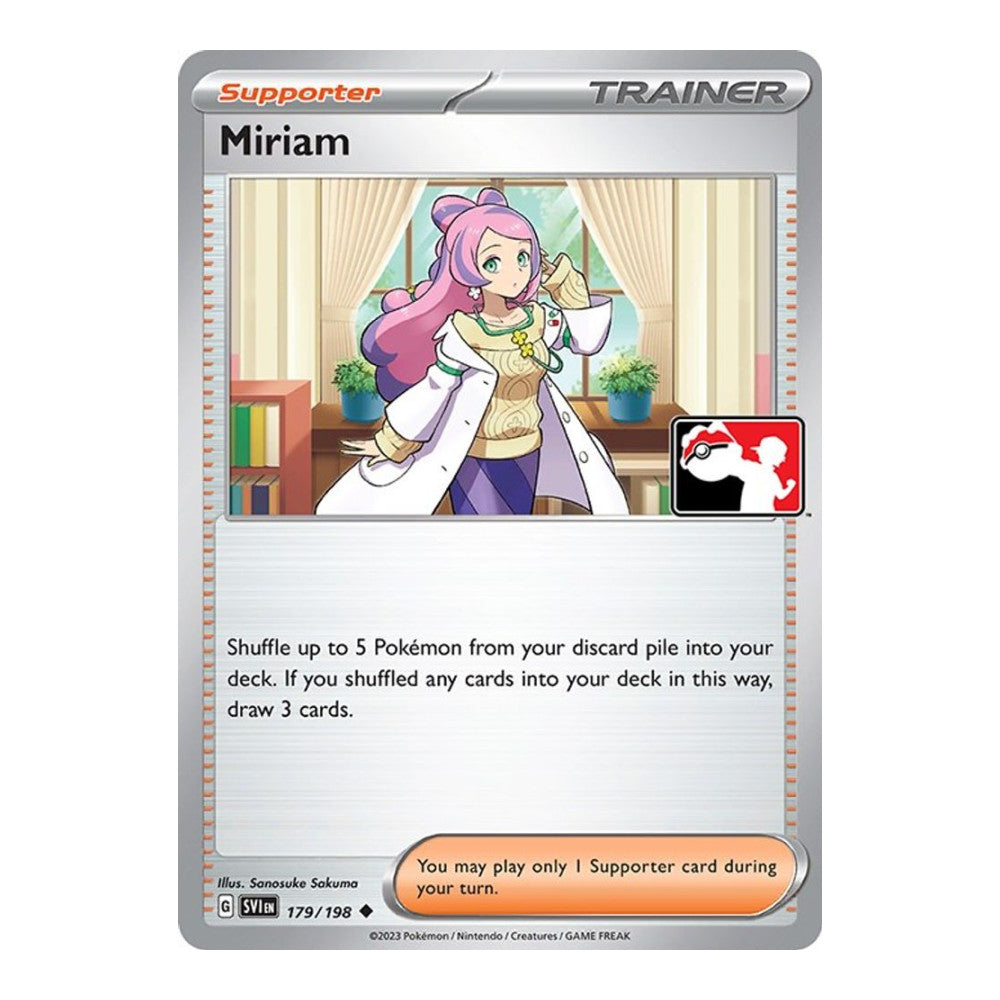 Prize Pack Series Cards () - Miriam - 179/198 (#179/198) (Near Mint)