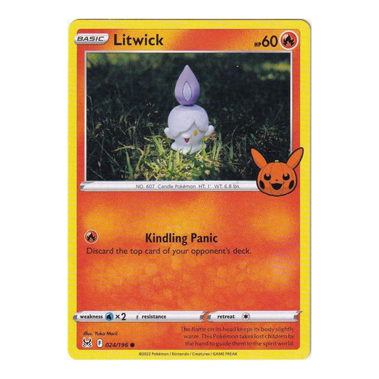 Trick or Trade BOOster Bundle 2023 (TTBB23) - Litwick (#024/196) (Near Mint)