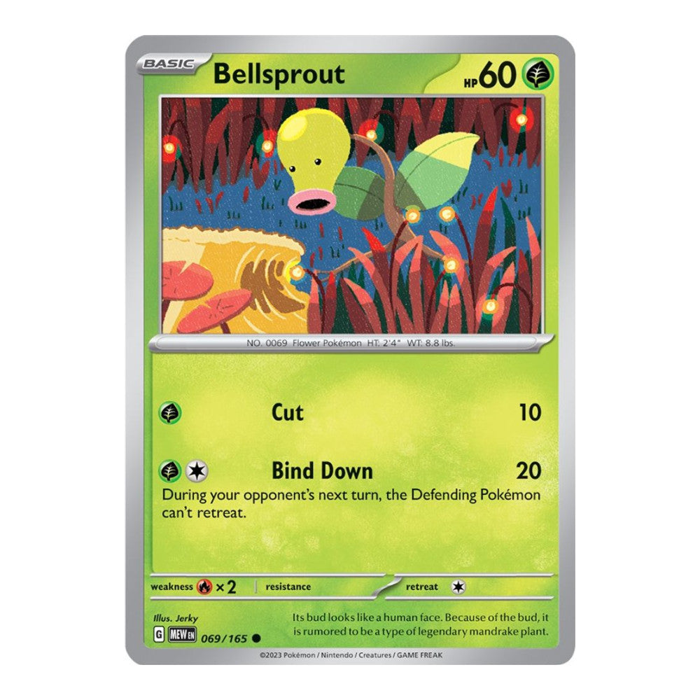SV: Scarlet & Violet 151 (MEW) - Bellsprout (#069/165)
