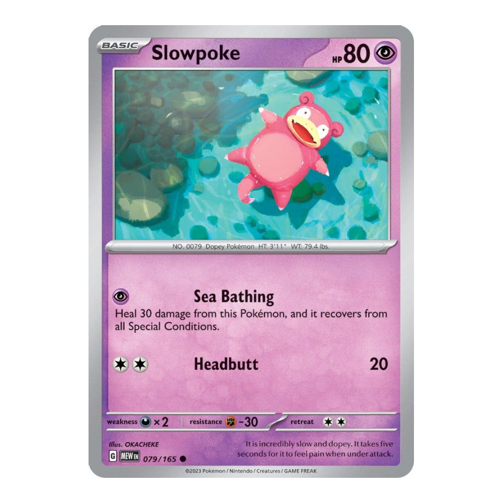 SV: Scarlet & Violet 151 (MEW) - Slowpoke (#079/165)