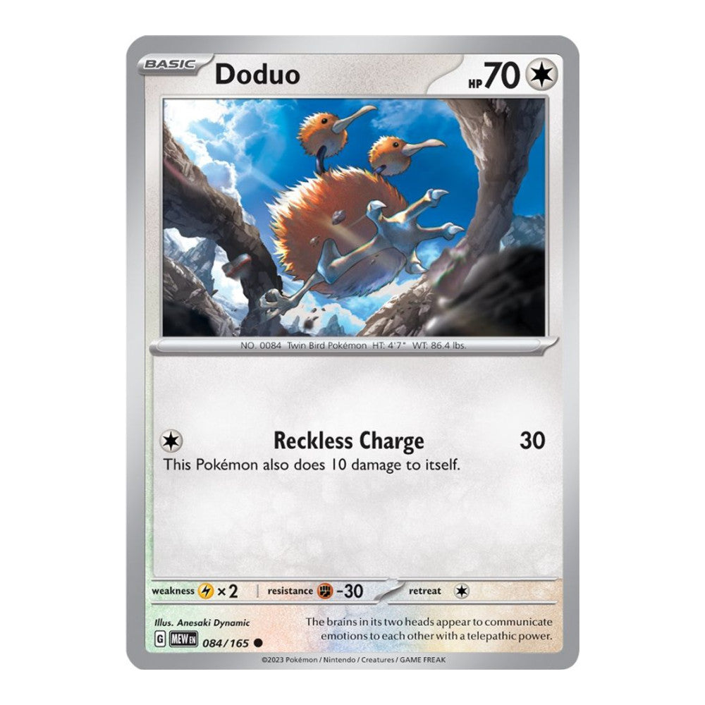 SV: Scarlet & Violet 151 (MEW) - Doduo (#084/165)
