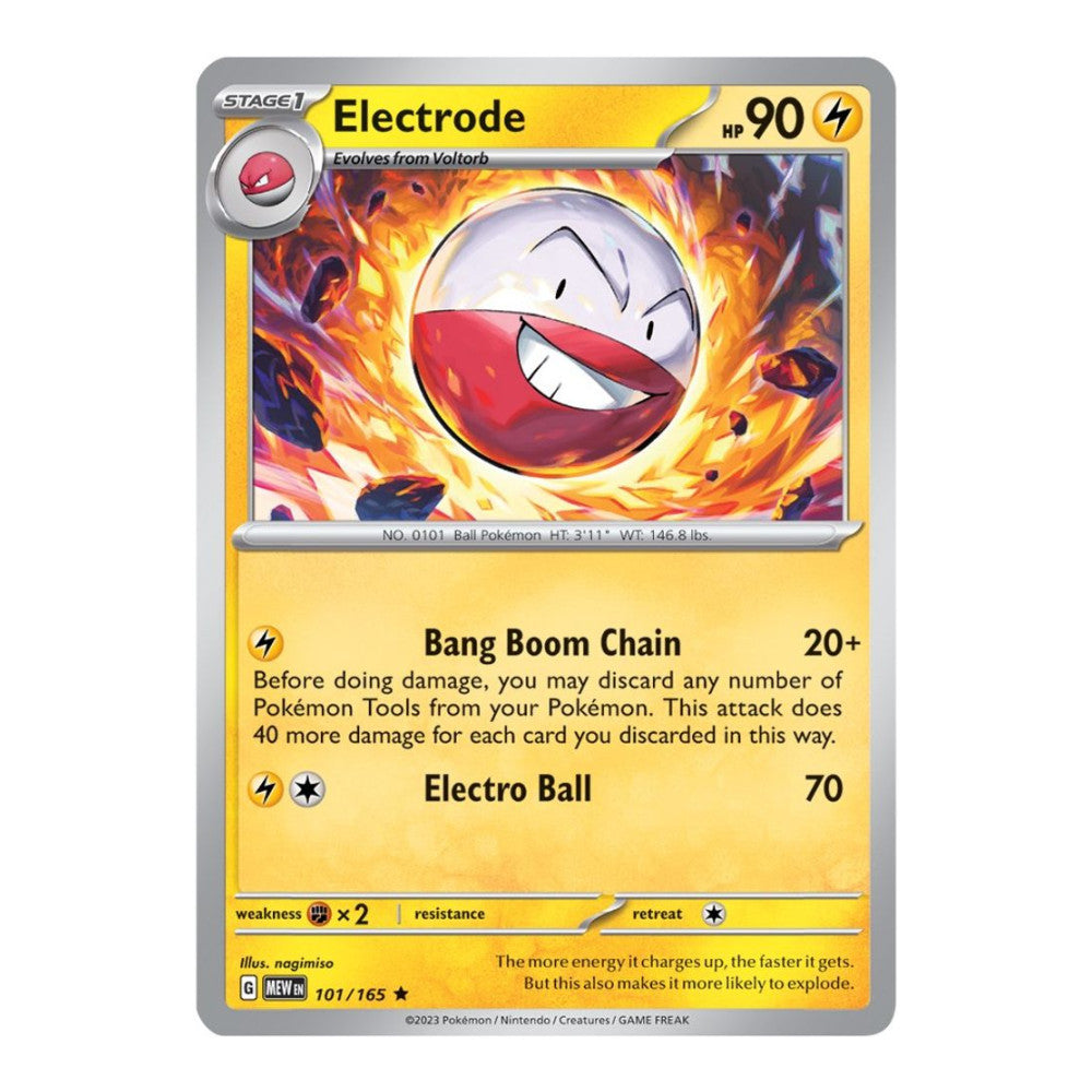 SV: Scarlet & Violet 151 (MEW) - Electrode (#101/165) (Near Mint)
