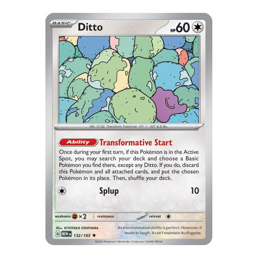 SV: Scarlet & Violet 151 (MEW) - Ditto (#132/165) (Near Mint)