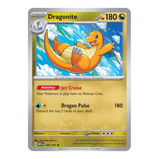 SV: Scarlet & Violet 151 (MEW) - Dragonite (#149/165)