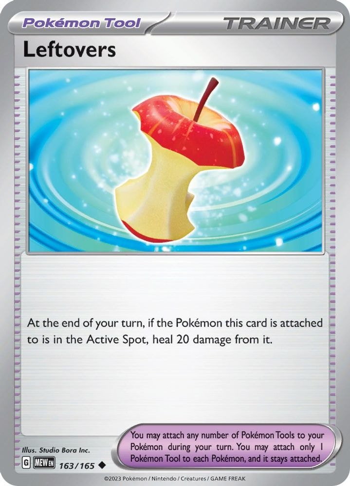 SV: Scarlet & Violet 151 (MEW) - Leftovers (#163/165, Uncommon) ()