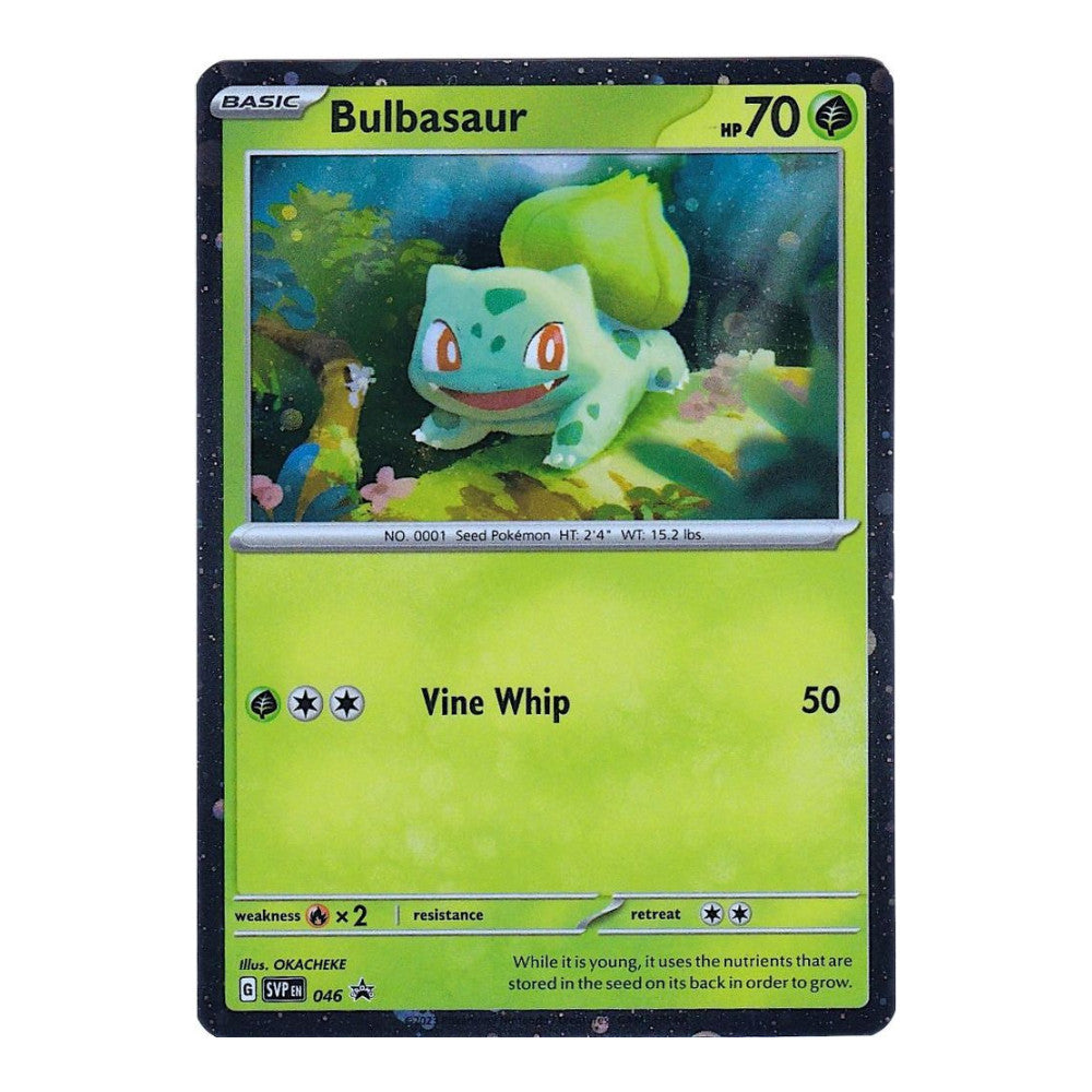 SV: Scarlet & Violet Promo Cards (SVP) - Bulbasaur - 046 (Cosmos Holo) (#046) (Near Mint)