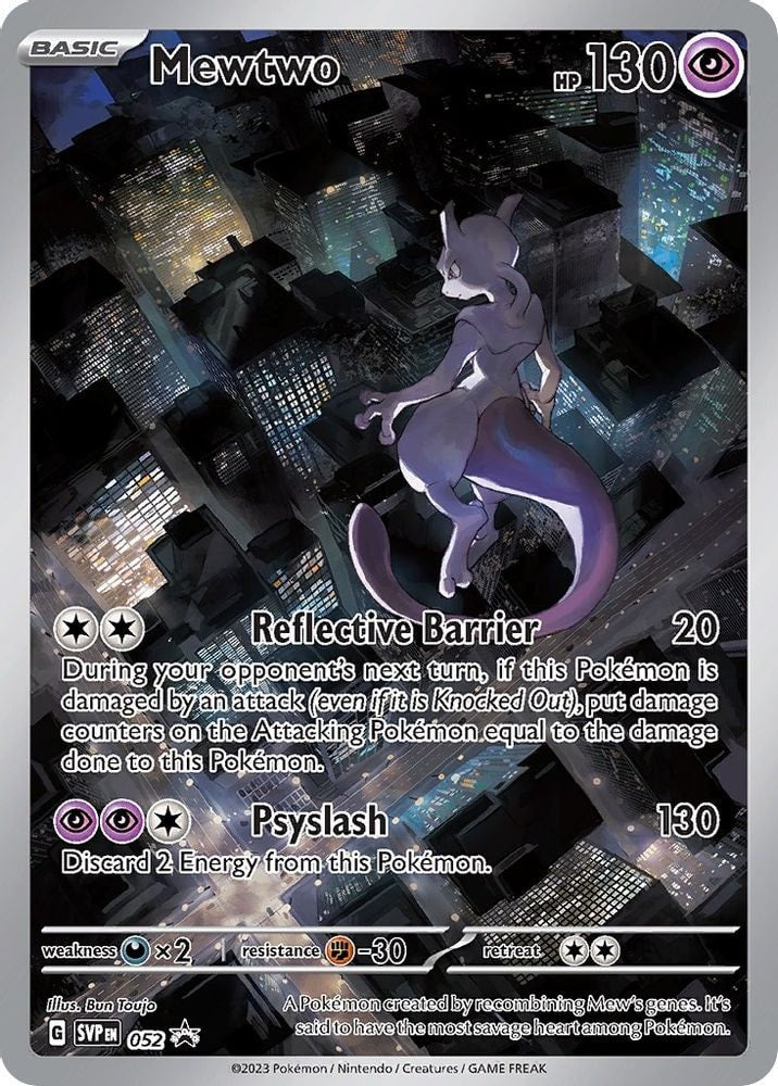 SV: Scarlet & Violet Promo Cards (SVP) - Mewtwo - 052 (#052, Promo) ()