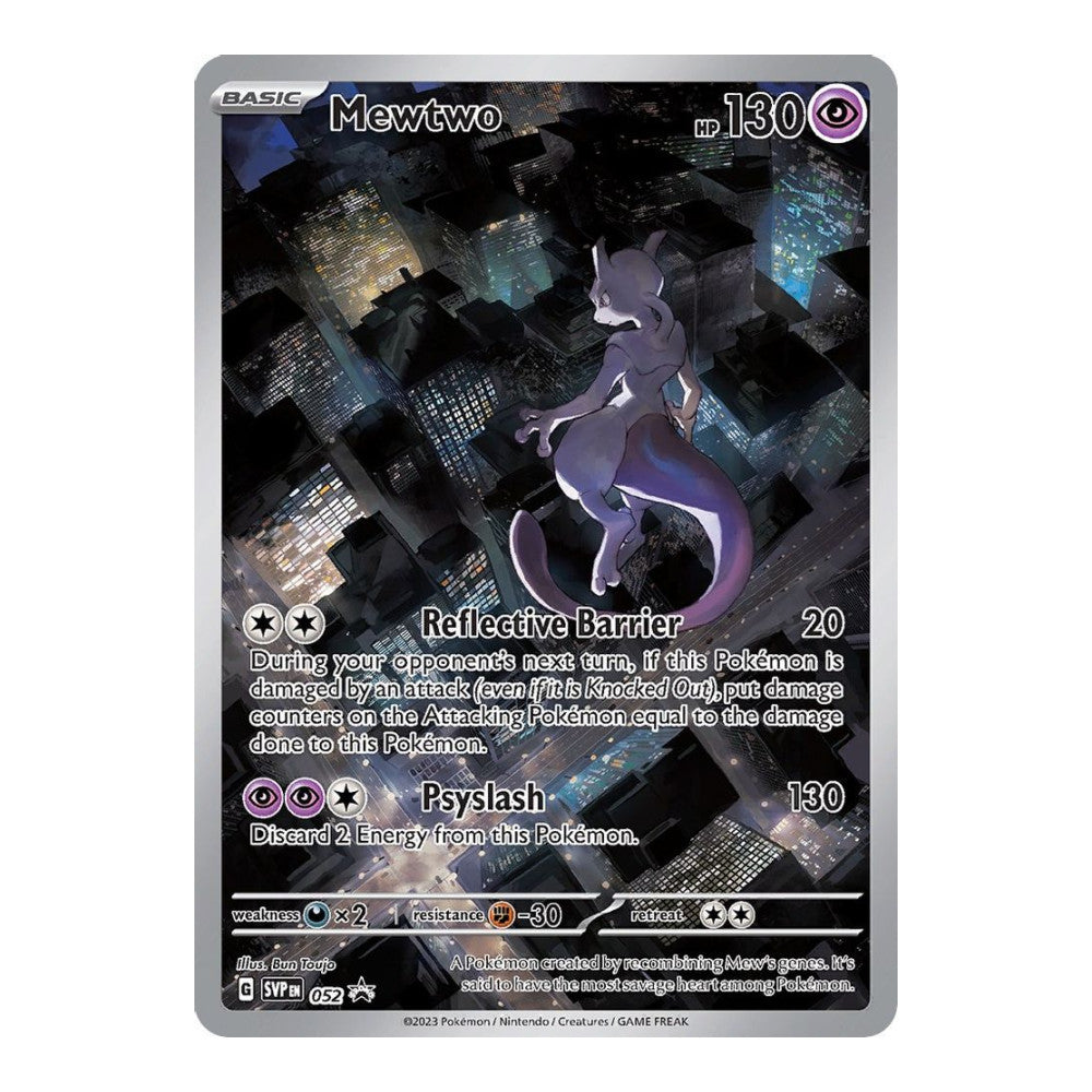 SV: Scarlet & Violet Promo Cards (SVP) - Mewtwo 052 (#052) (Near Mint)