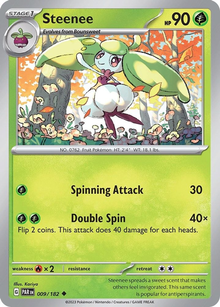 SV04: Paradox Rift (PAR) - Steenee (#009/182, Uncommon) ()