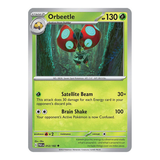 SV04: Paradox Rift (PAR) - Orbeetle (#012/182) (Near Mint)
