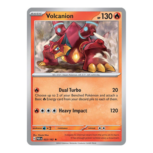 SV04: Paradox Rift (PAR) - Volcanion (#022/182) (Near Mint)