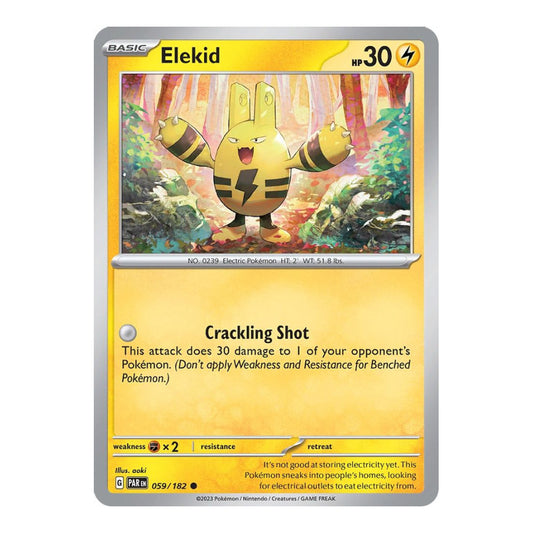 SV04: Paradox Rift (PAR) - Elekid (#059/182) (Near Mint)