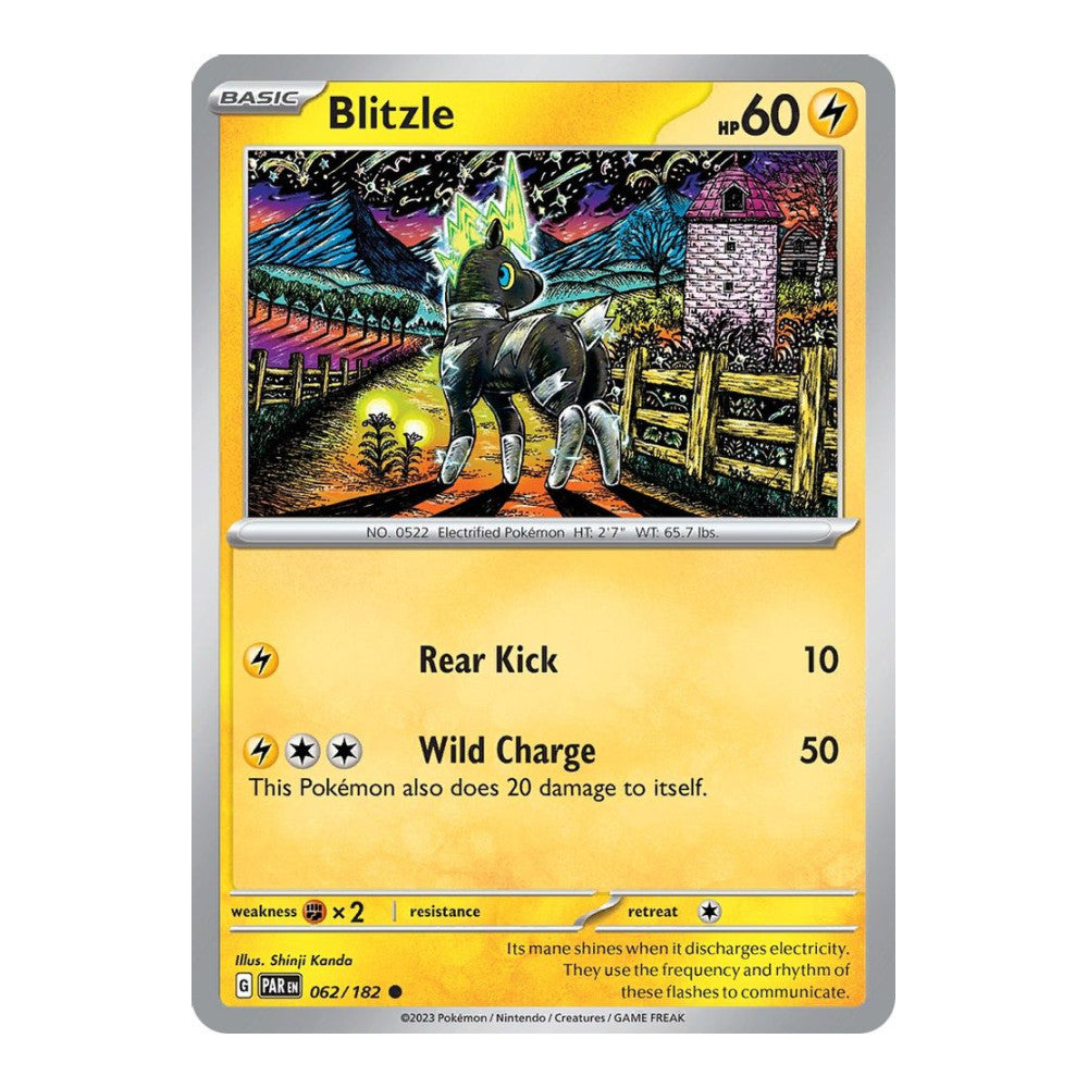 SV04: Paradox Rift (PAR) - Blitzle 062 182 (#062/182) (Near Mint)