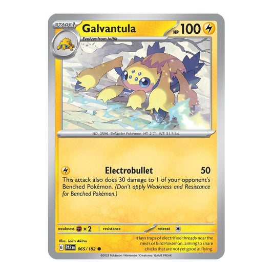 SV04: Paradox Rift (PAR) - Galvantula (#065/182) (Near Mint)