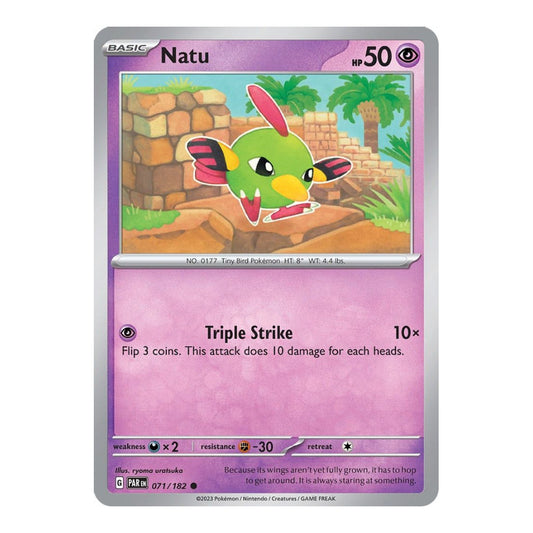 SV04: Paradox Rift (PAR) - Natu (#071/182) (Near Mint)