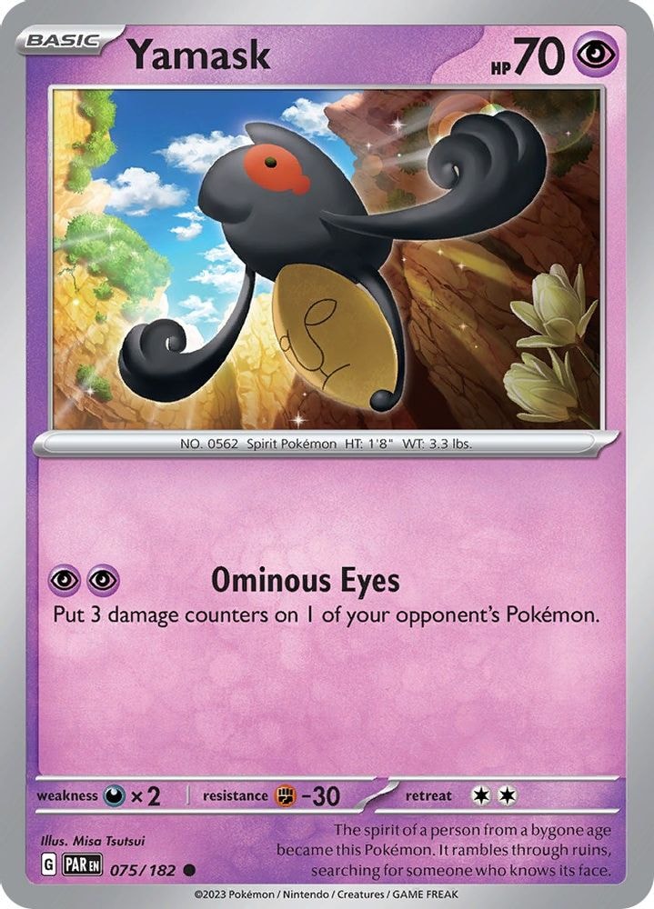 SV04: Paradox Rift (PAR) - Yamask (#075/182, Common) ()