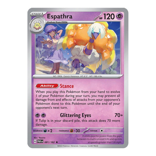 SV04: Paradox Rift (PAR) - Espathra 081 182 (#081/182) (Near Mint)